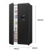 HRSBS540BW Hisense 541 L PureFlat Side by Side Fridge 